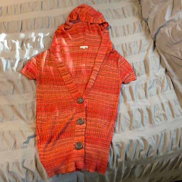 Maurices Sweaters - Thin Orange Cardigan